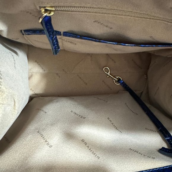 Brahmin Caroline Satchel Fortune Ombre- Used - Picture 11 of 11